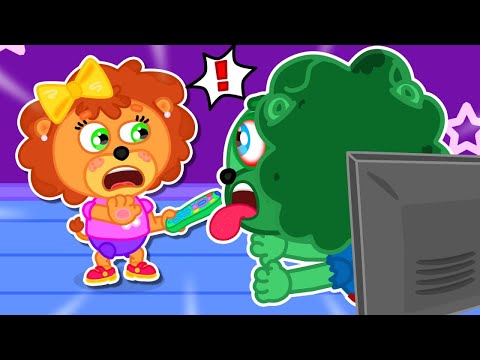 LionET | Let's Escaping from Clumsy Zombies Kids Learn Good Habits  | Cartoon for Kids