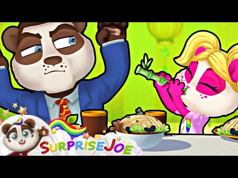 From Boring to Fun - Panda Bo Restaurant Adventure Song | Nursery Rhymes for Kids