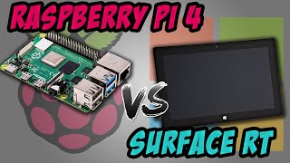 Raspberry Pi 4 vs Microsoft Surface RT (Nvidia Tegra 3)