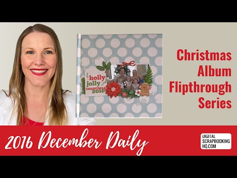 2016 December Daily Flip Through