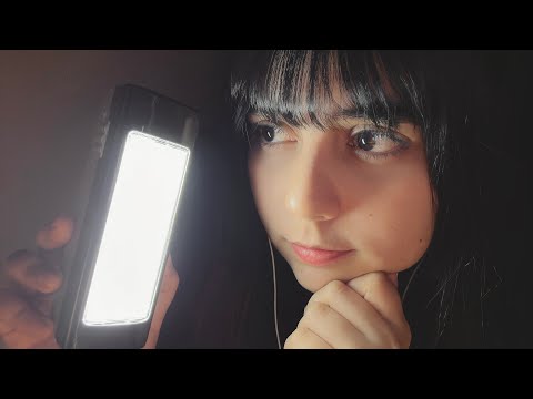 日本語 ASMR | 視力検査 (アイコンタクトが苦手な人用)