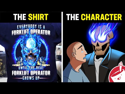 Turning The Most Weirdly Specific T-Shirts Into Characters