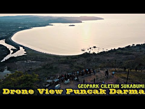 Drone View Puncak Darma Geopark Ciletuh Sukabumi