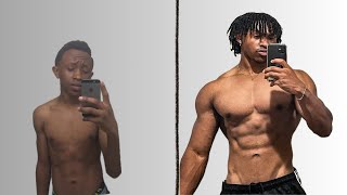 My 4 year Natural body transformation skinny to Aesthetic | 14-18 | |  BESTAN