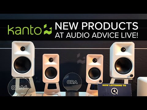 NEW Kanto REN & Kanto ORA 4 at Audio Advice Live 2024! New Speakers COMING SOON!