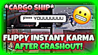 Hydra Flippy Instant Karma After Crashout Cargo Ship | NoPixel GTA RP | NoPixel Clips