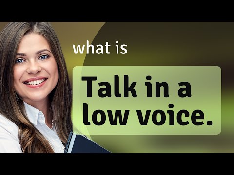 Mastering Polite Conversation: The Art of Speaking in a Low Voice