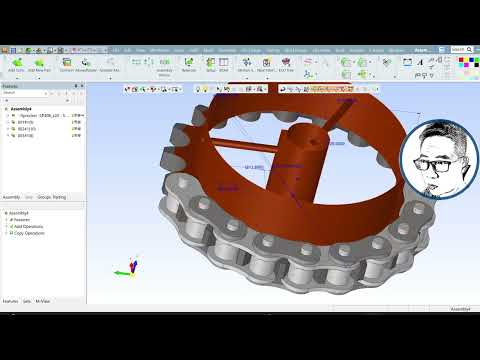 Sprocket |  35B, 40B | Unscrew Mold design