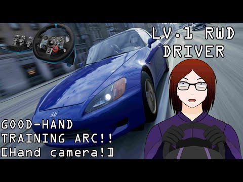 GOD HAND Steering wheel training arc in Forza Horizon 4! #vtuber #vtuberen #initiald