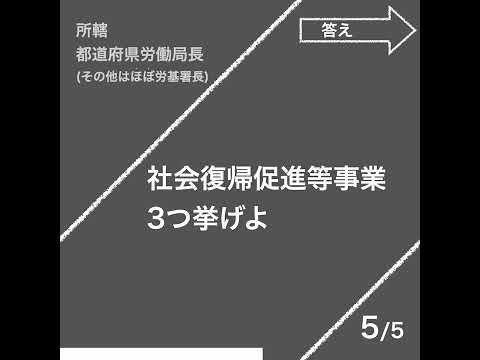 労災保険事業の全体像（労災保険法）【社労士試験｜1分動画】