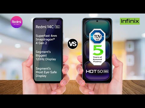 Redmi 14c 5G vs Infinix Hot 50 5G