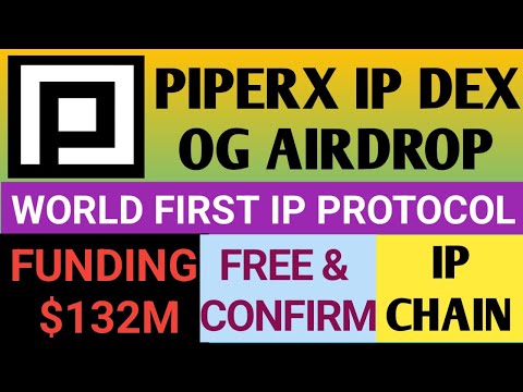 Piperx OG Airdrop | PiperX Protocol Airdrop Guide  | PiperX IP DEX Airdrop | Story IP Blockchain DEX