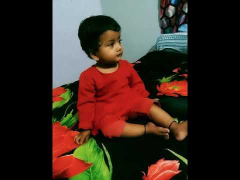 Ganesh arati by 10 month baby