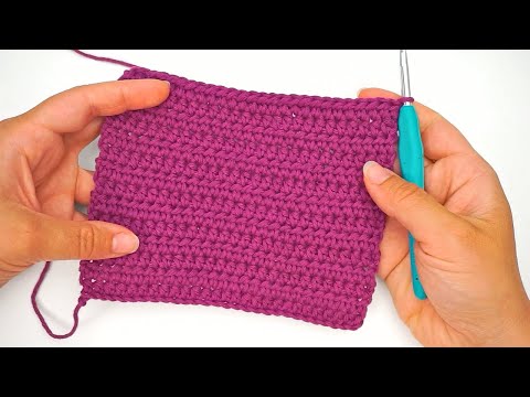 Learn to Half Double Crochet - Easy Crochet Tutorial for Absolute Beginners