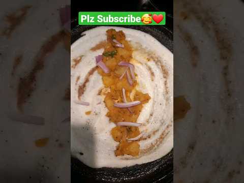 MasalaDosa😍 #dinner #dosa #shorts #ytshorts #viral #trending #subscribe #sowmikitchen123