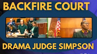 Bully's Intimidation Tactics Backfire Spectacularly in Judge Simpson's Courtroom Drama!