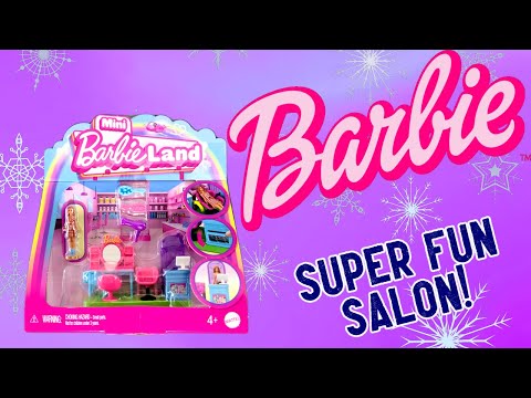 Fun Hair Salon! | Mini Barbie Land - Hair Salon | Adult Collector Review