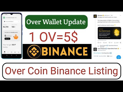 over wallet new update || over wallet listing binance || over wallet update || over wallet quiz