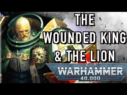 The Emperor Speaks to Lion El'Jonson Warhammer 40k