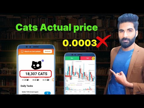 cats price and prediction| cats airdrop price | cats withdrawal