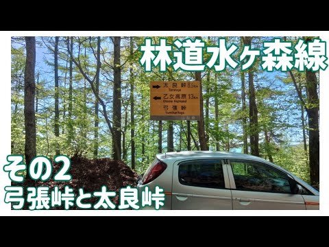 【ドライブ動画】林道水ヶ森線　その2 弓張峠と多良峠