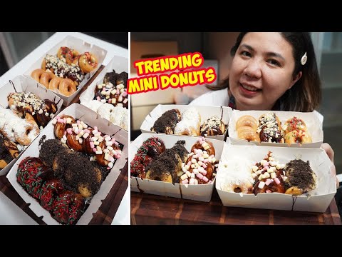 Mini Donuts Recipe pang Negosyo with Costing