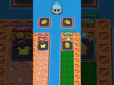 Jannet Vs Brawlers Race #brawlstars #shorts