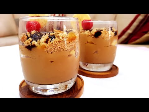 Butterscotch Banana Pudding | No Bake & Eggless | Easy & Quick Dessert Recipe | Butterscotch Pudding