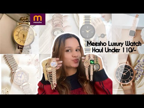 Meesho Watches Haul Under 200|Affordable Watches for Women Meesho|Meesho watch haul