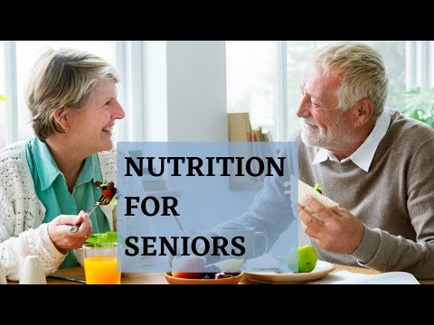 Nutrition as we age | healthy eating for seniors in London