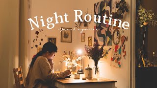 Night Routine ｜ Night routine of Japanese couple living in Paris ｜ Life in France ｜ SUB