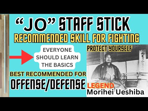 The "Jo" Staff Stick is my favorite Martial Arts Weapon, I recommend to learn this for Self Defense.