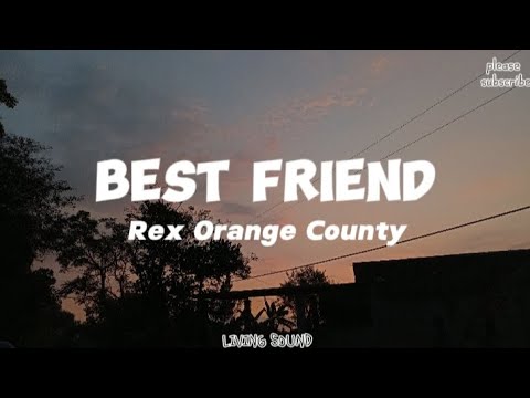 BEST FRIEND  -Rex Orange County (#lyric-#music) #viralmusic #bestfriend trend