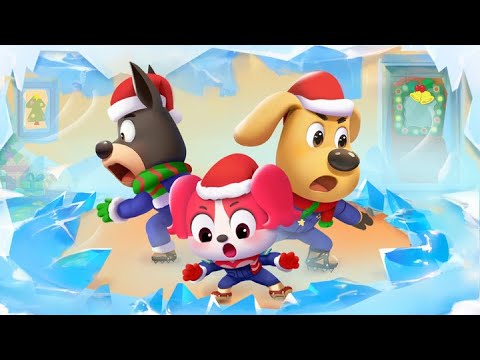 Freeze Magic | Christmas Adventure | Safety Rules for Kids | Sheriff Labrador