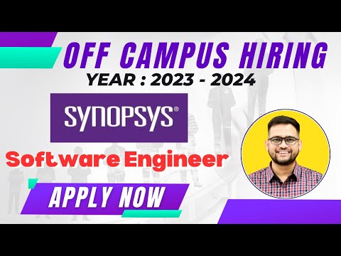 Sybopsys off campus hiring 2023 | Sybopsys hiring for freshers | Sybopsys 2023 #Sybopsys