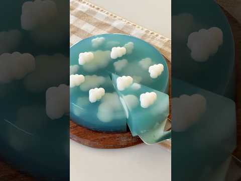 Making a Cloud Jelly Cake