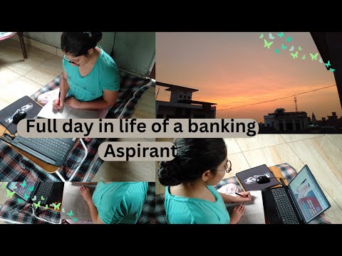 Full day in life of a banking aspirant. RRB PO preparation 2024.#rrbpo2024 #ibpspoclerk #ibpspo2024