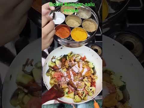 #gobhi aalu baingan mix sabji recipe #viral#trending#food#coking#healthy #kichan#daily#vlog#shorts