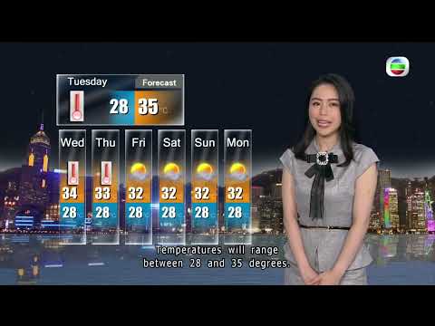 林婷婷 Jacky Lin - Weather Report 11 Jul 2022 Sizzling heat