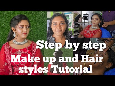 uneven skin എങ്ങനെ മേക്കപ്പ് ചെയ്തു perfect ആക്കാം , Make up and Hairstyles Tutorial /#renuhoneyrose