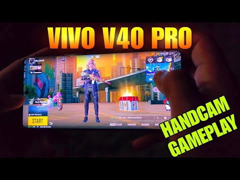 Vivo V40 Pro BGMI Handcam Gameplay 🔥  Vivo V40 Pro BGMI TEST