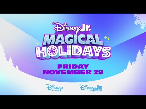 Disney Channel US - Disney Jr. Magical Holidays - Promo (November/December 2024)