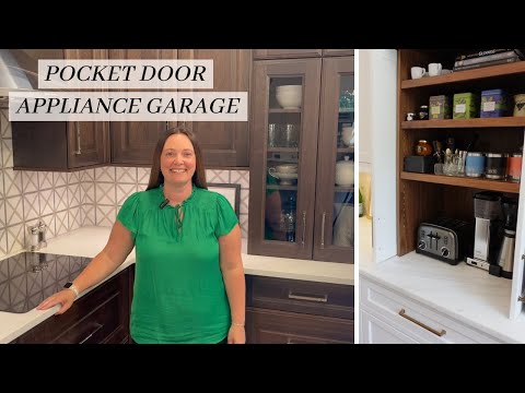 Pocket Door Appliance Garage