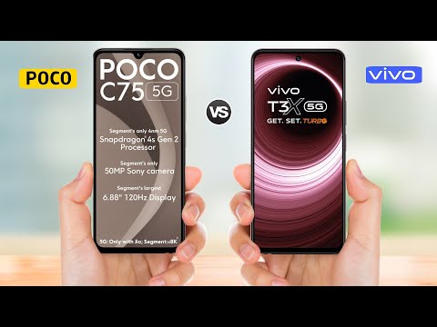 Poco C75 5g vs Vivo T3x 5g || Full Comparison