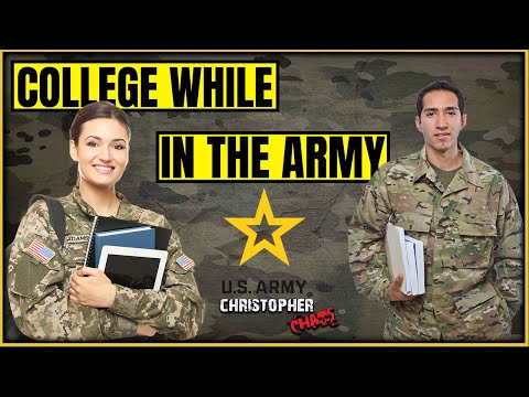 Taking college classes while in the Army