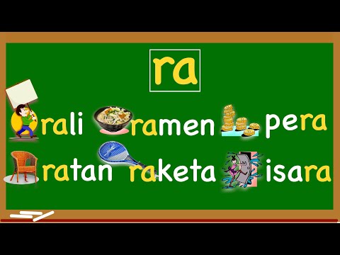 Pantig na may "RA" || Mga Salita na may "RA"