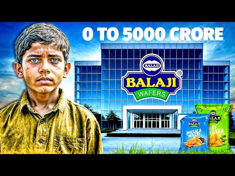 Balaji Wafers 🔥 Farmer to ₹5000 Crore Empire | Chandubhai Virani | Success Story | Live Hindi