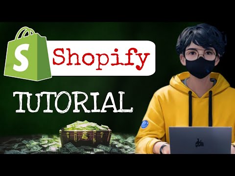 shopify quick & Easy TUTORIAL in just 3 Minutes | create shopify store |