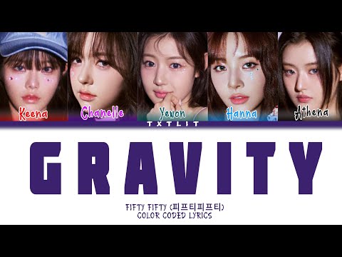 FIFTY FIFTY 'Gravity' || Color Coded Lyrics