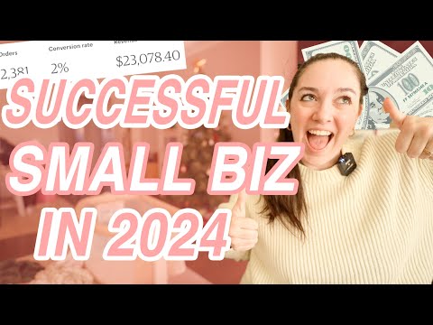 So You Want a Successful Small Business in 2024? Watch This!